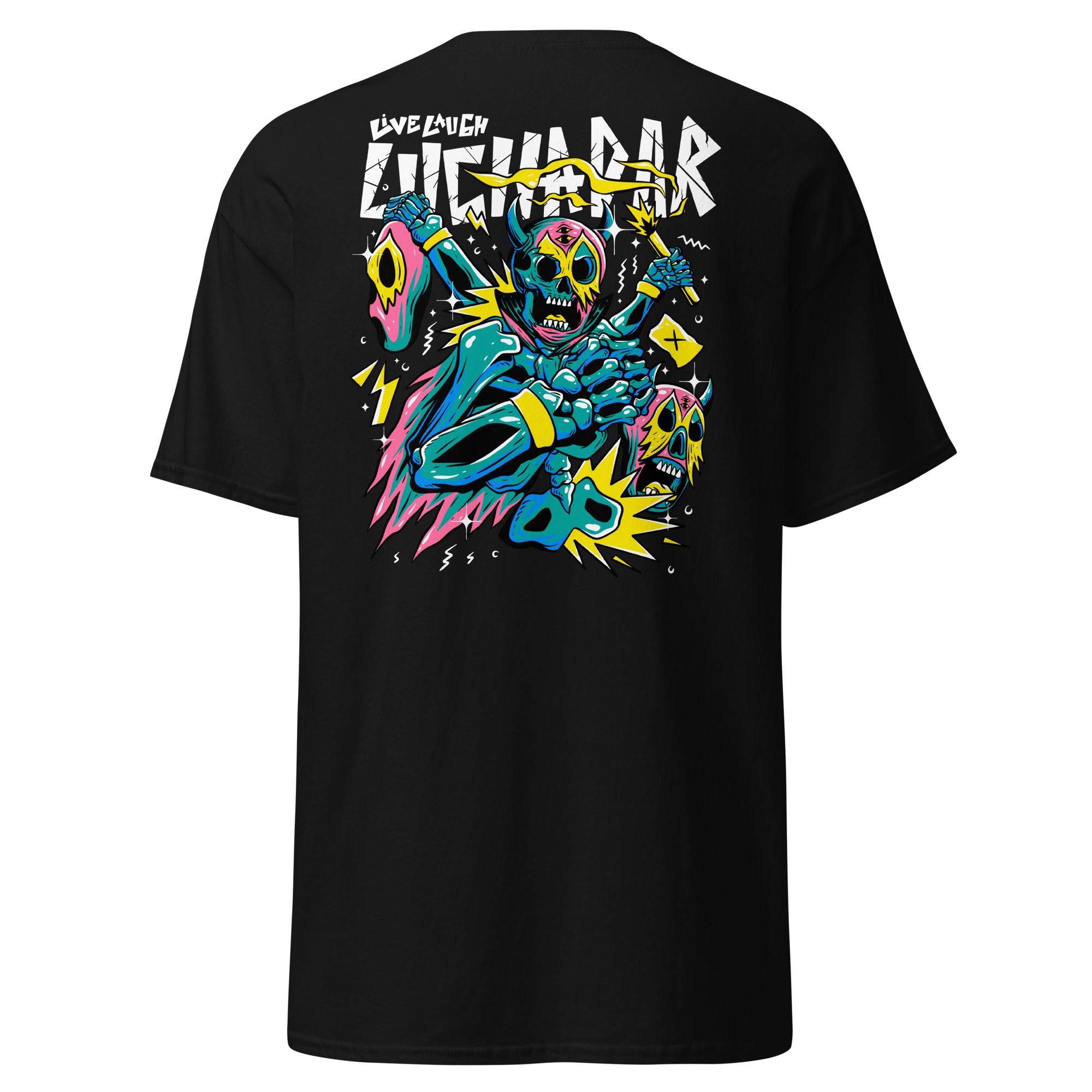 Live, Laugh, Luchador T-Shirt - ProjectRebelClothing