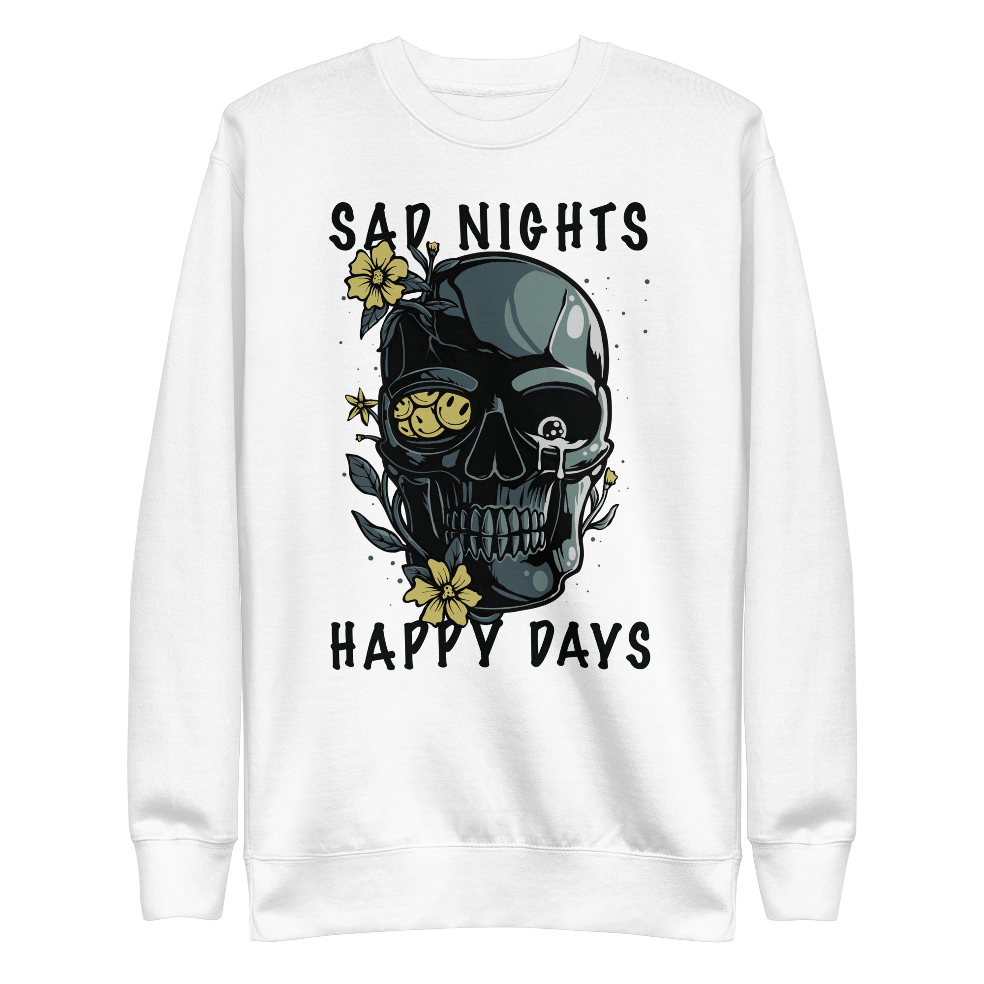 Sad Nights Sweatshirt - ProjectRebelClothing